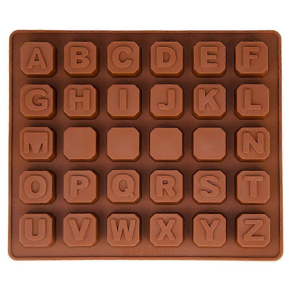 Alphabet Silicone Mold Praline Mold