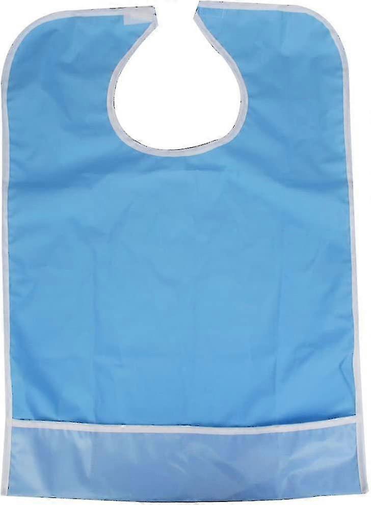 Bib For Elderly Waterproof Mealtime Bib Protector Aid Apron (45*65cm) - Q1
