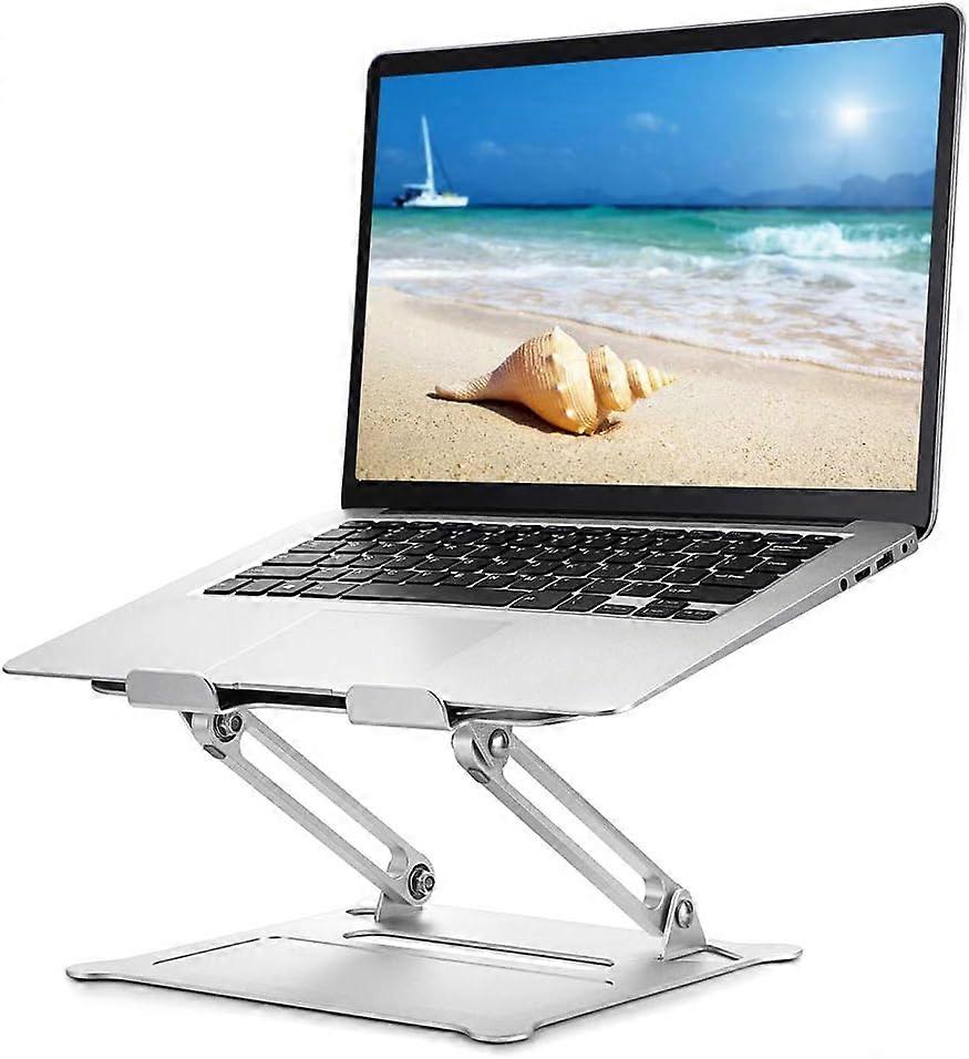 Laptop stand, adjustable notebook stand, ergonomic computer stand for the desk