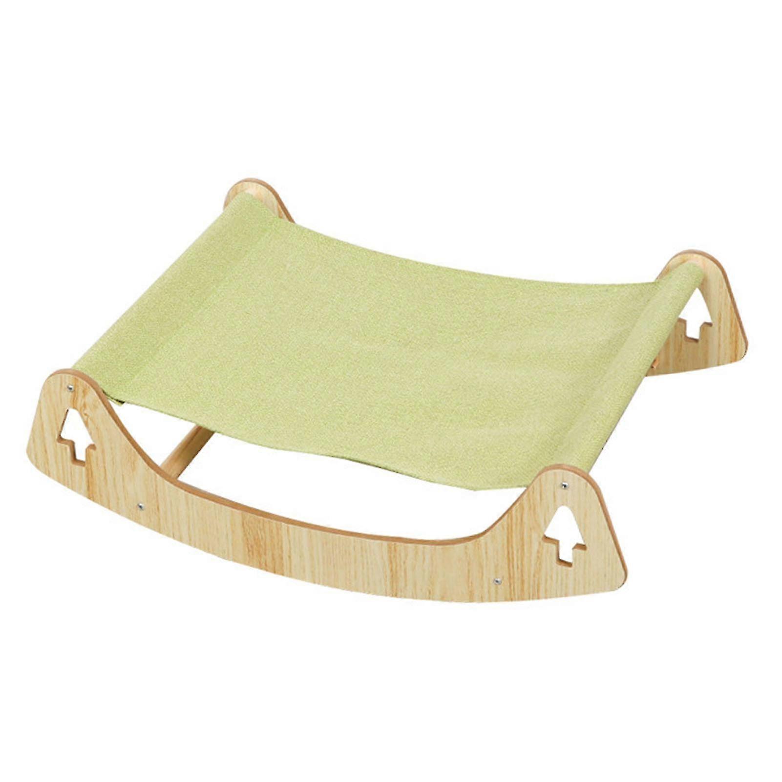 Cat Hammock Bed Elevated Detachable Breathable Washable Swing Chair for Kittens All Seasons