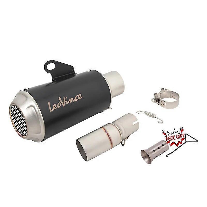 For KAWASAKI Ninja 400 Ninja400 Z400 Motorcycle Leo Vince Exhaust Modify Middle Link Pipe Escape Moto System DB Killer Muffler