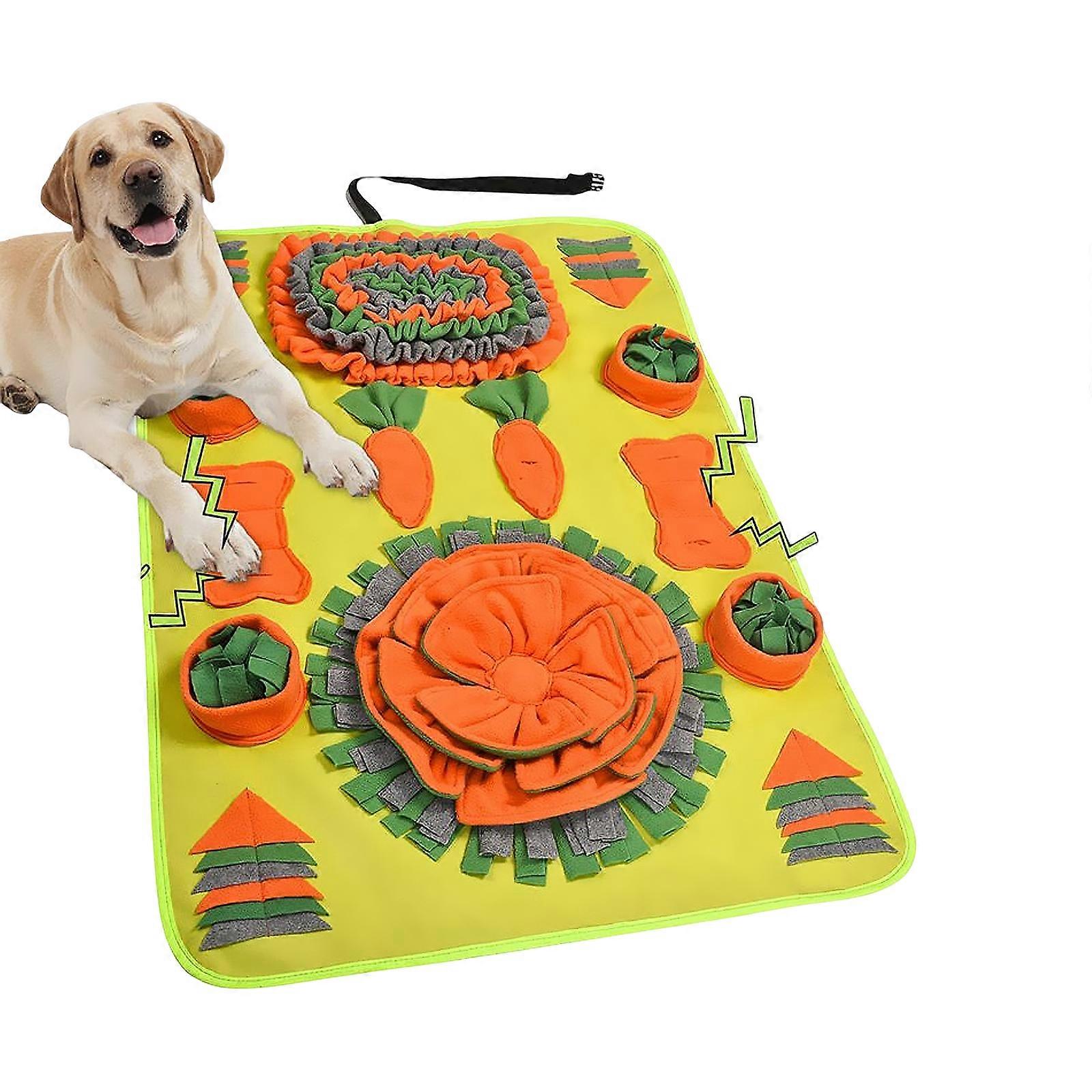 Pet Dog Snuffle Mat Travel Outdoor Indoor For Small/Medium Dogs Enrichment Toys ,100% New