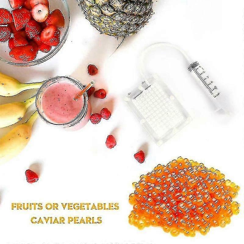 Caviar Maker Set 100-hole Maker Molecular Gourmet Tools Home Kitchen