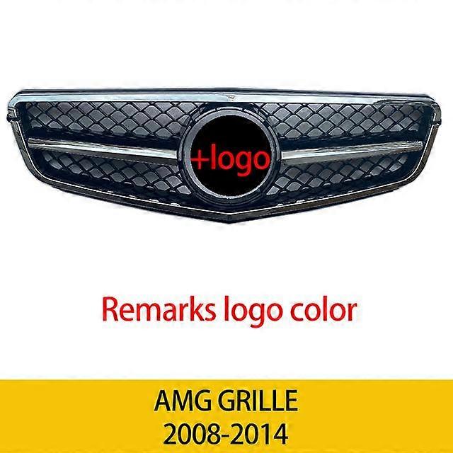 C63 Style New Racing Car Front Upper Grille Grill For Mercedes Benz C Class W204 C180 C200 C300 C350 2008-2014