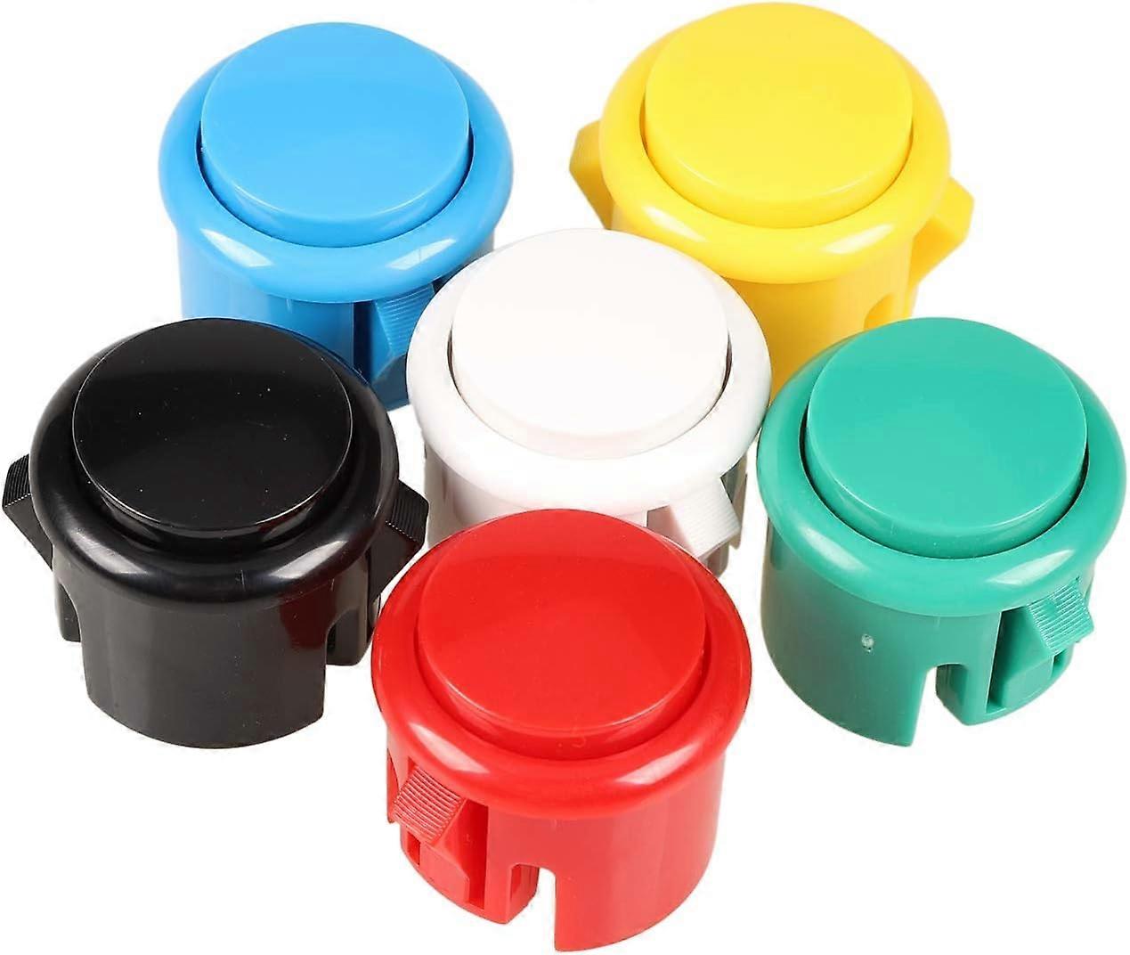 x1 x3 x7 Boutons arcades originaux Sanwa Denshi OBSC-30 - Genuine Sanwa