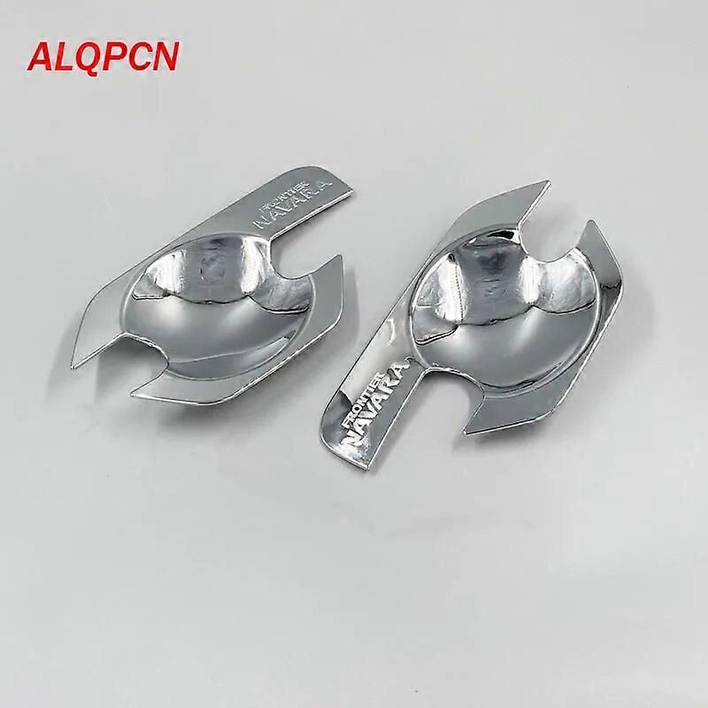 Door outer handle bowl chrome for nissan navara d40 2004-2012