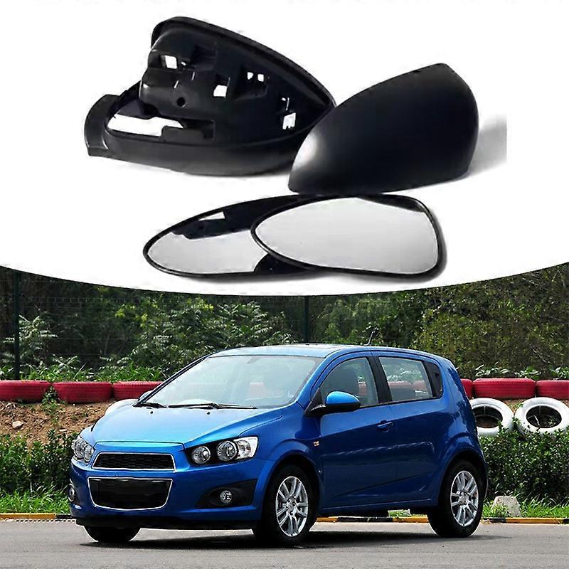 Suitable For 11-14 Chevrolet Aveo Rearview Mirror Shell Rearview Mirror Cover Frame Lens