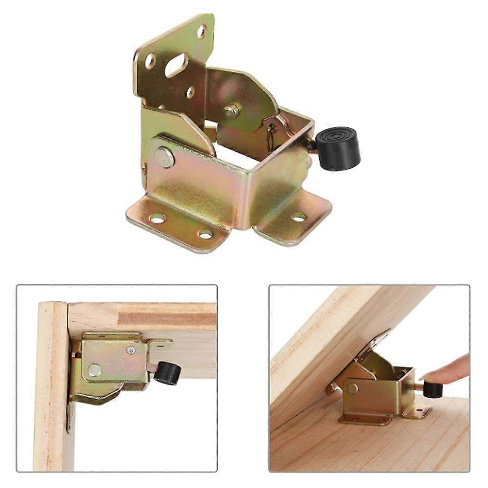 2 Pack Folding Bracket-Self-Locking Hinge-Leg Fittings and Angle Braces-for Folding Legs  Folding Worktables Kitchen Folding Table Extensions  Laundry