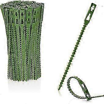 200x Green Plastic Plant Binder - Stabilize