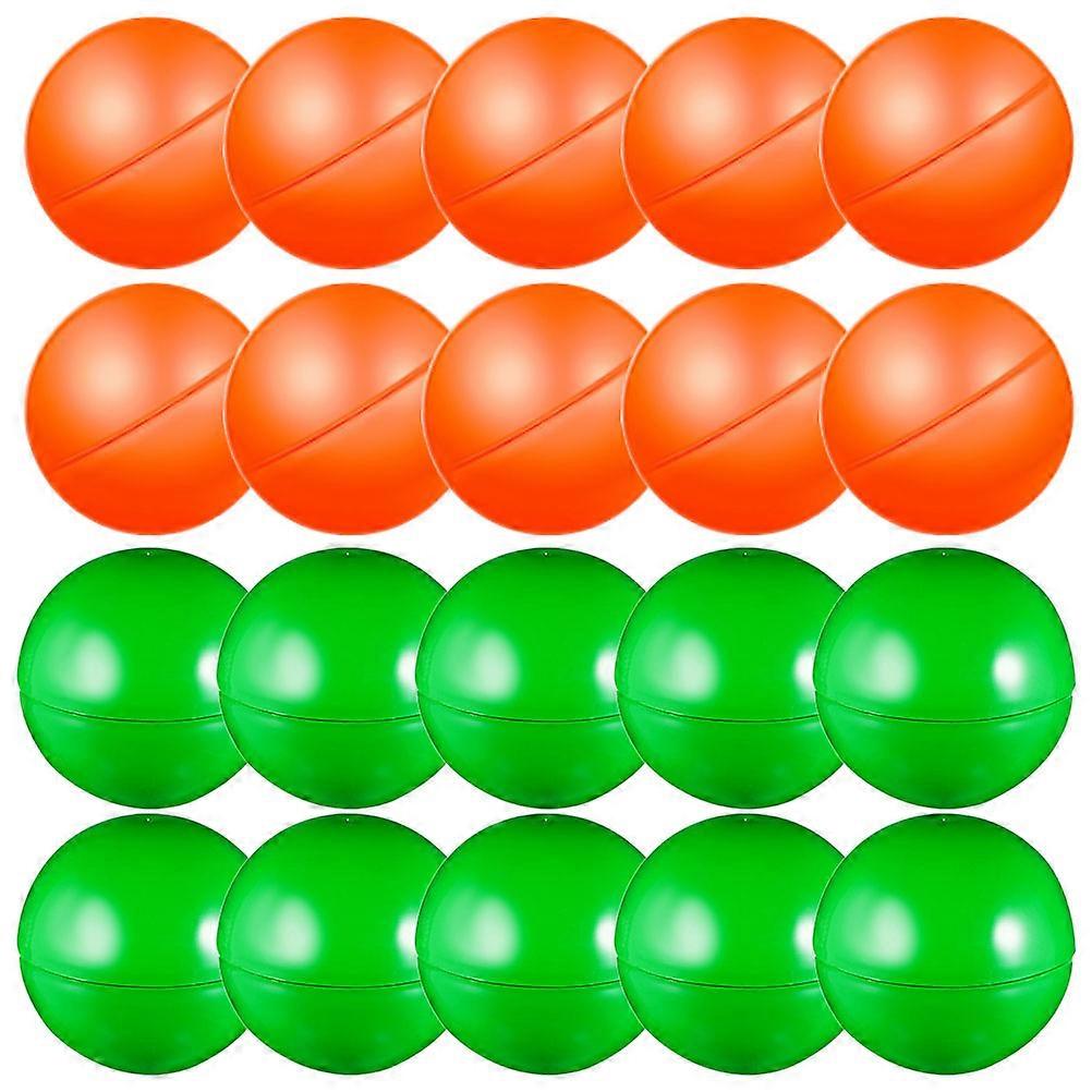 20pcs Lottery Balls Raffle Drawing Balls Lottery Balls Openable Game Balls for Party