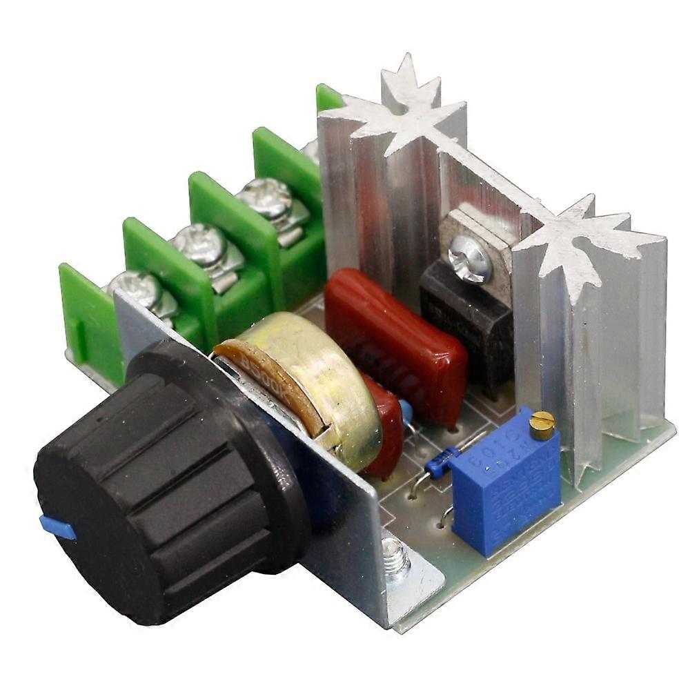 2000W High Power Thyristor Electronic Voltage AC 220V Regulator Dimming Speed Temperature Regulation