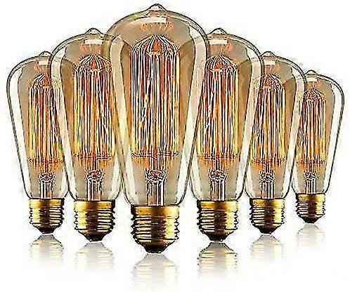 Vintage Edison Ampul, E27 Retro Akkor Ampuller