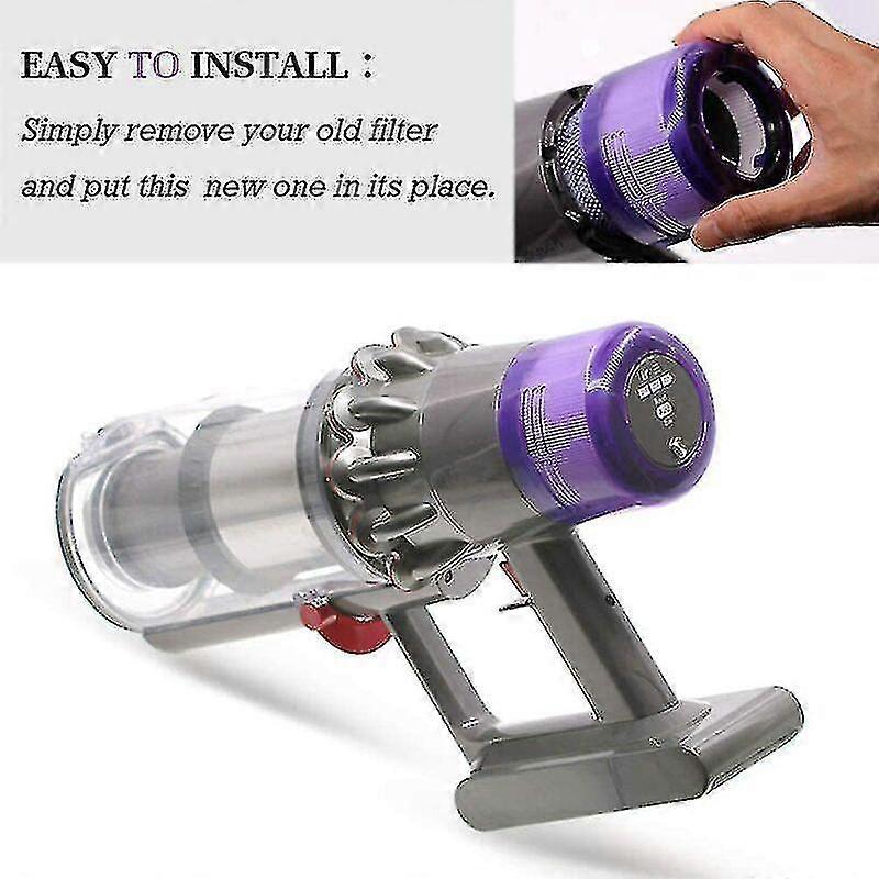 Washable Filter Unit For Dyson V15 Sv22 V11 Sv14 Cyclone Animal Absolute Total Clean Vacuum Cleaner Replace Dy-970013-02 & 97001302