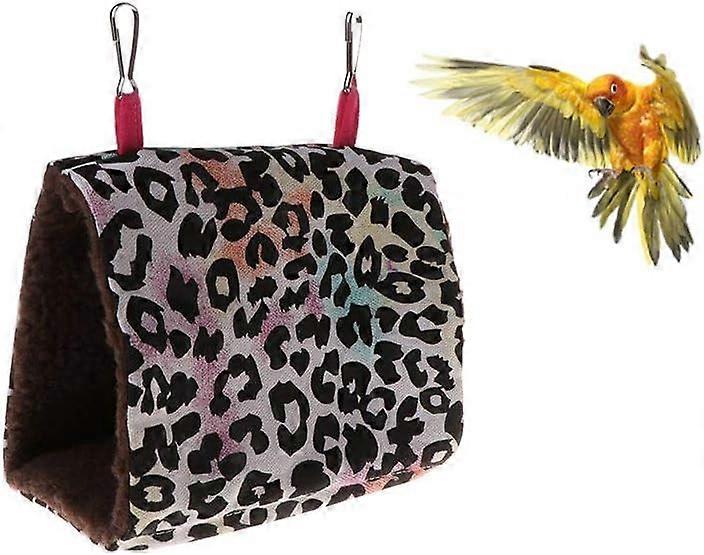 Parrot Hammock Hanging Bed for Cage Plush Bird Hut