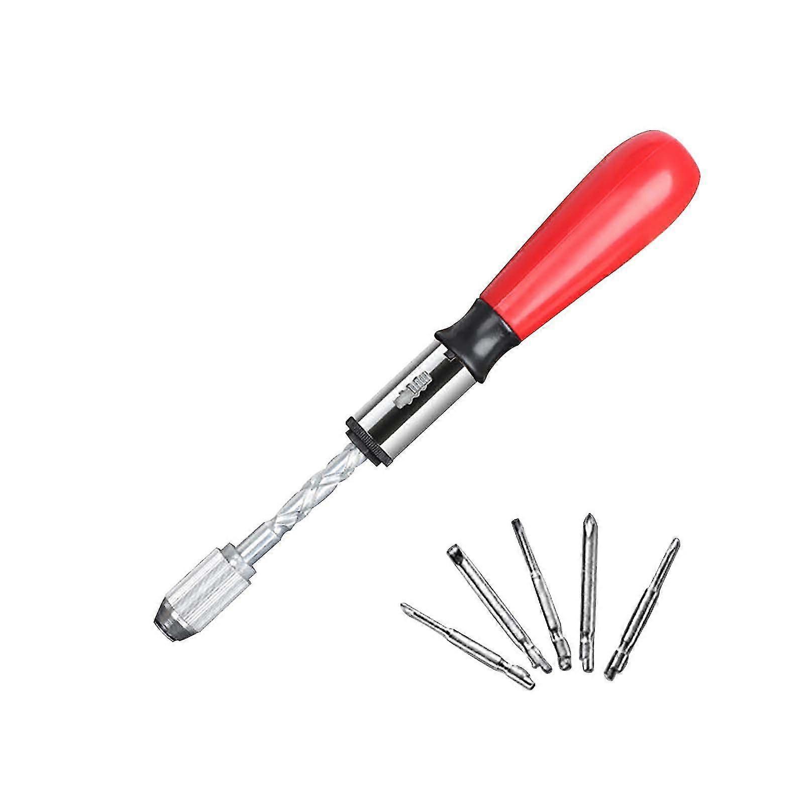 Hand-pressed Forward And Reverse Push-type Ratchet Semi-automatic Screwdriver