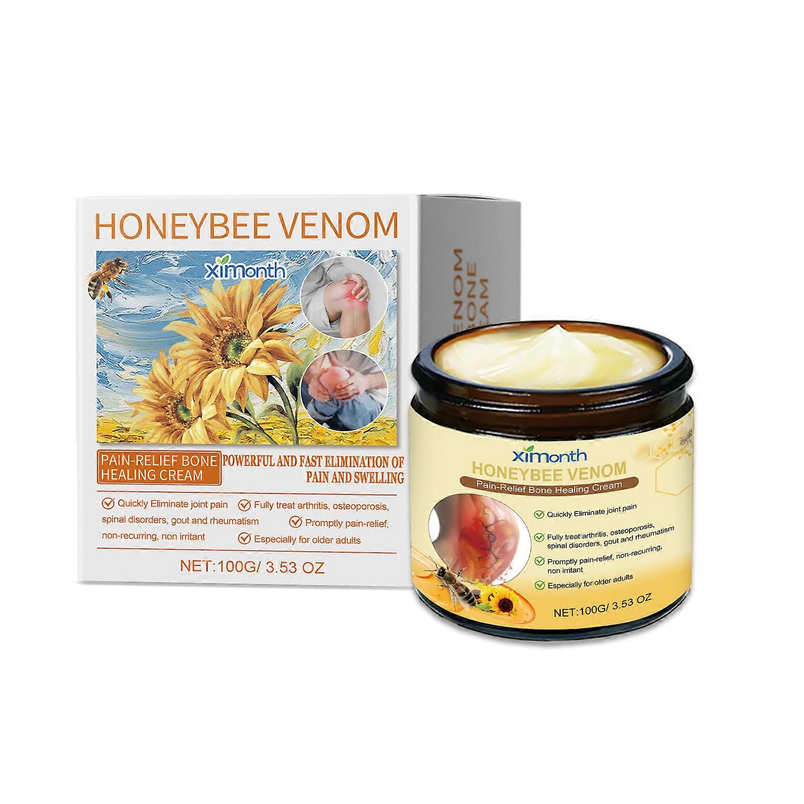 Bee Venom Joint Care Cream - Daily Relief for Joint & Knee Discomfort, 100g