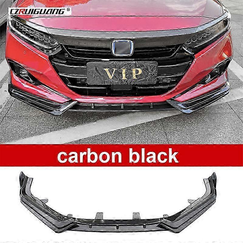 Superior For Honda 105th Generation Accord 2022 3D Car Front Bumper Chin Lip Body Kit Spoiler Splitter Anterior Chin Diffuser Protector