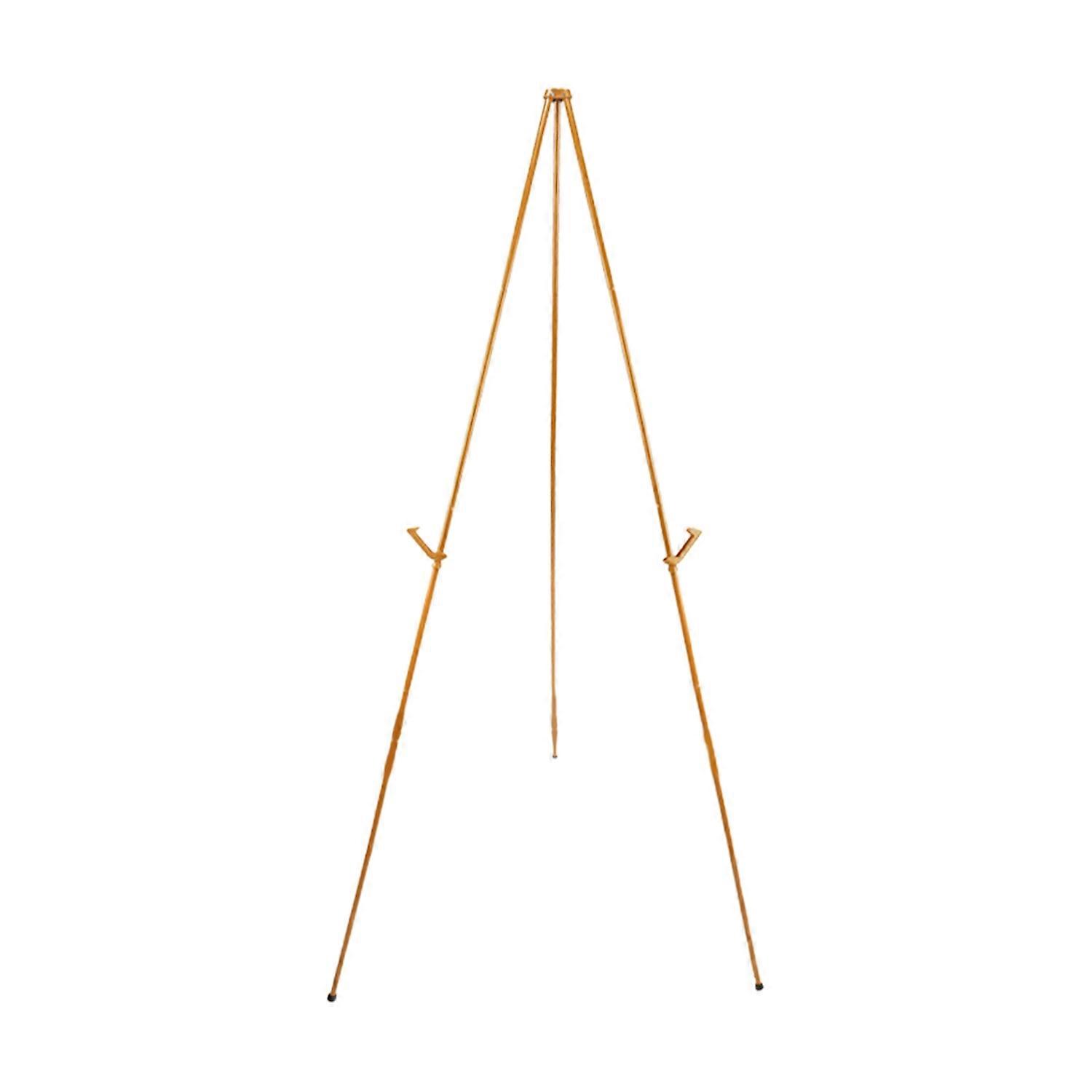 Display Stand Adjustable Height Anti-slip Solid Collapsible Fixed Poster Metal Wedding Sign White