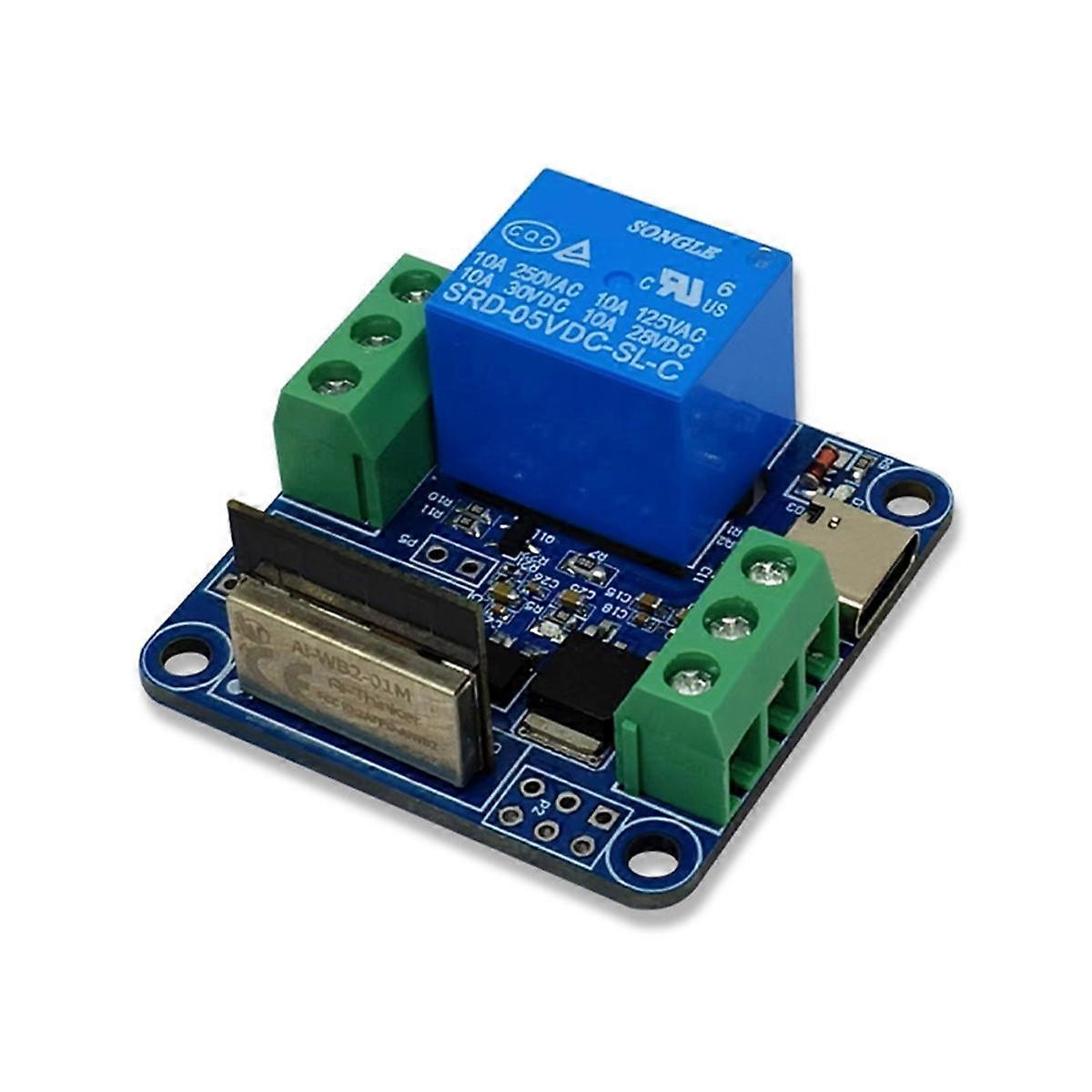WB2-01M Single Relay Module 5V WIFI Bluetooth Wireless IoT Development Board Module for Smart Home