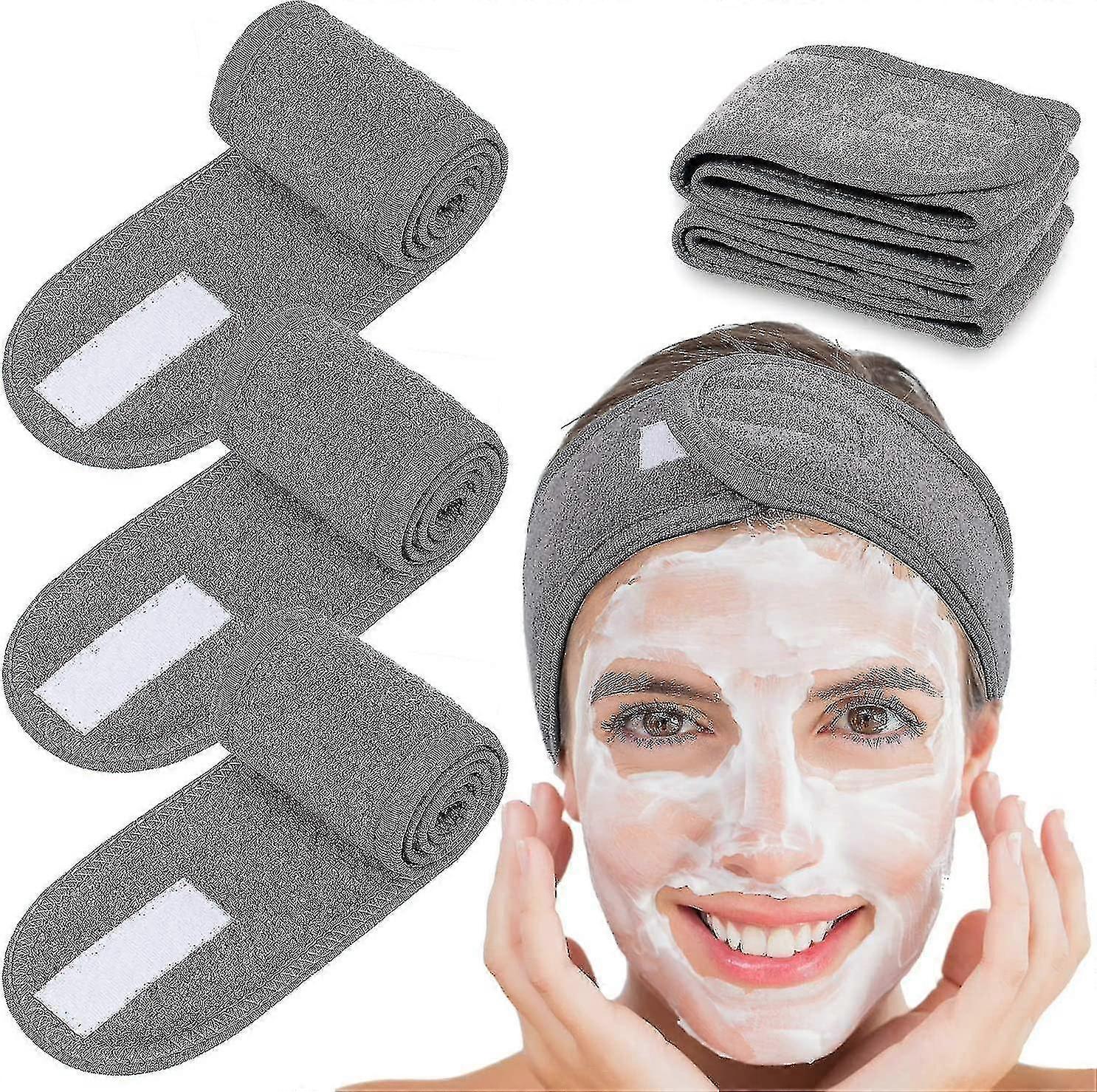 4 kpl Spa-kasvohoito elastinen meikkipanta