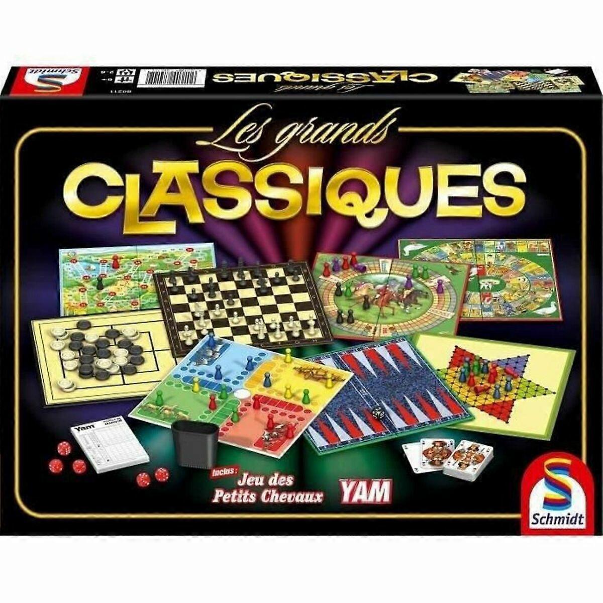Multi-game Table Schmidt Spiele Les grands Classiques FR