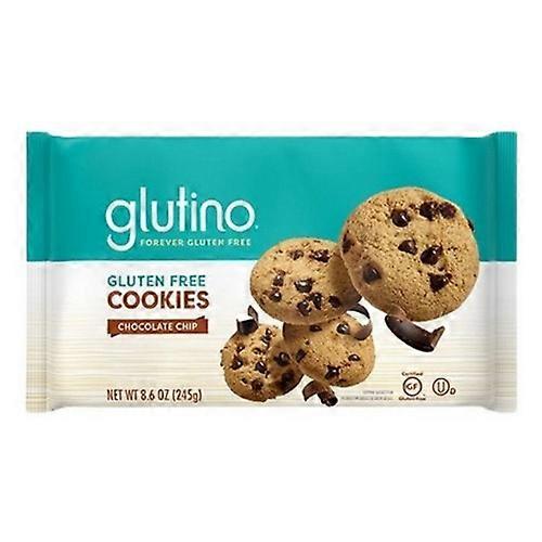 Glutino 巧克力片饼干， 245 克 x 12
