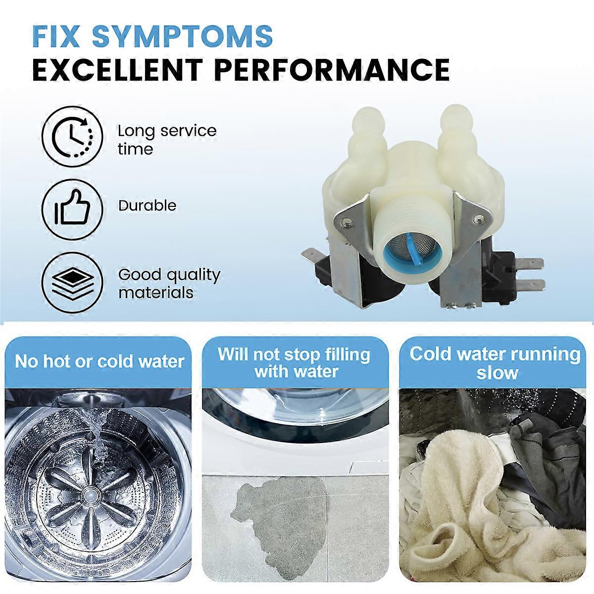 Électrovanne D'entrée D'eau FPS135-270G Pour Machine à Lave - Pièce De Rechange Neuve
