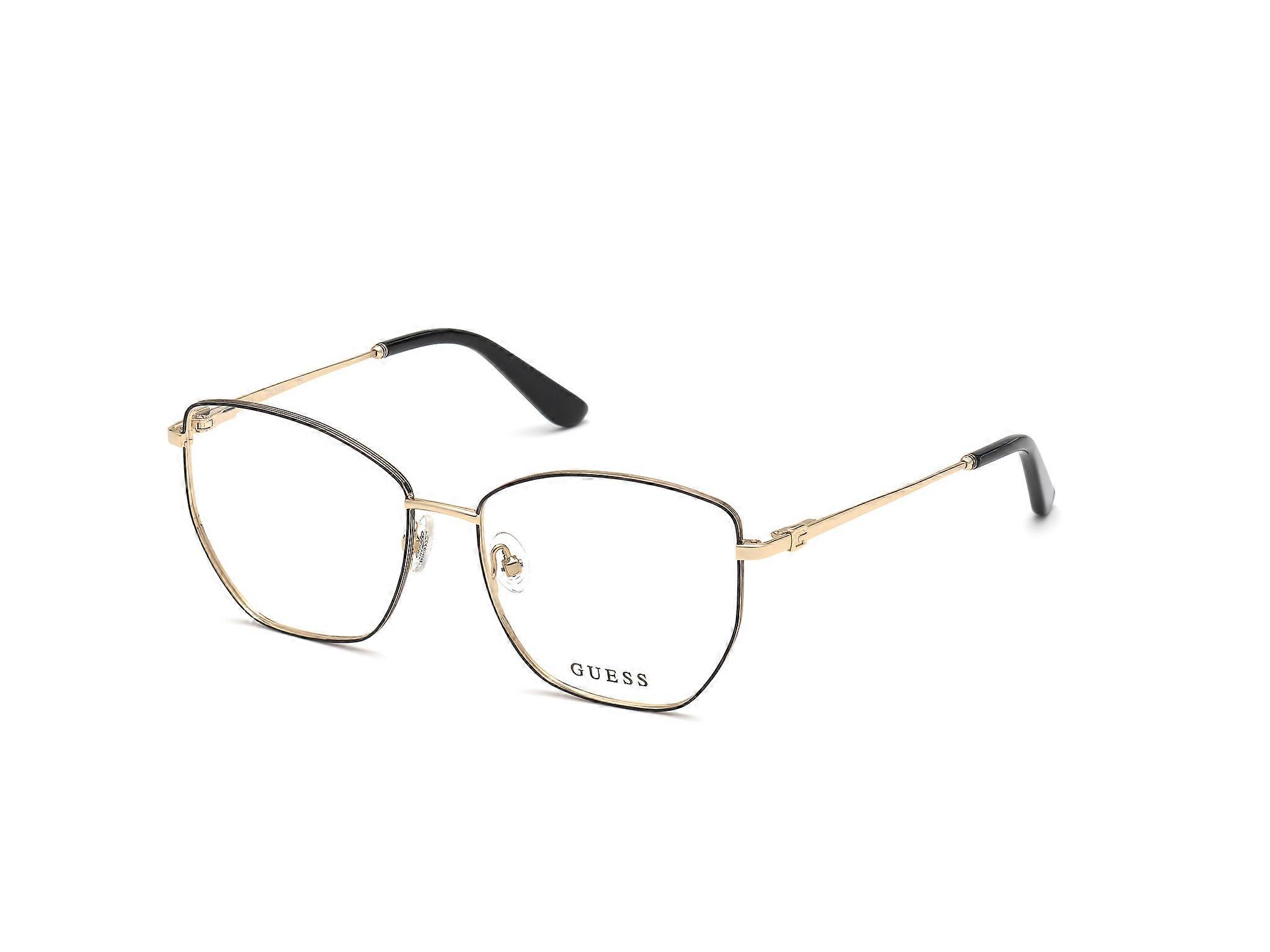 Eyewear Frames Guess GU2825 001 black/monocolor 55/16/140 WOMAN