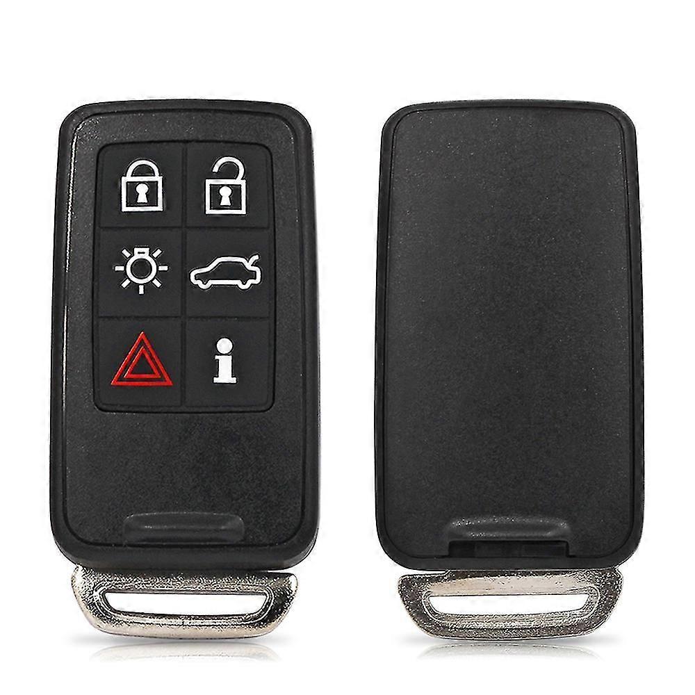 6 Tlačítkový 434MHz Smart Keyless Go Remote Key Pro Volvo S60 S80 V40 V60 V70 Xc60 Xc70 2007-2016 FCC ID: Kr55wk49266