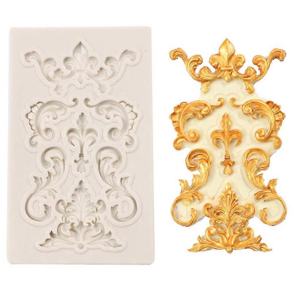 Flower Border Mold, Fondant, Silicone