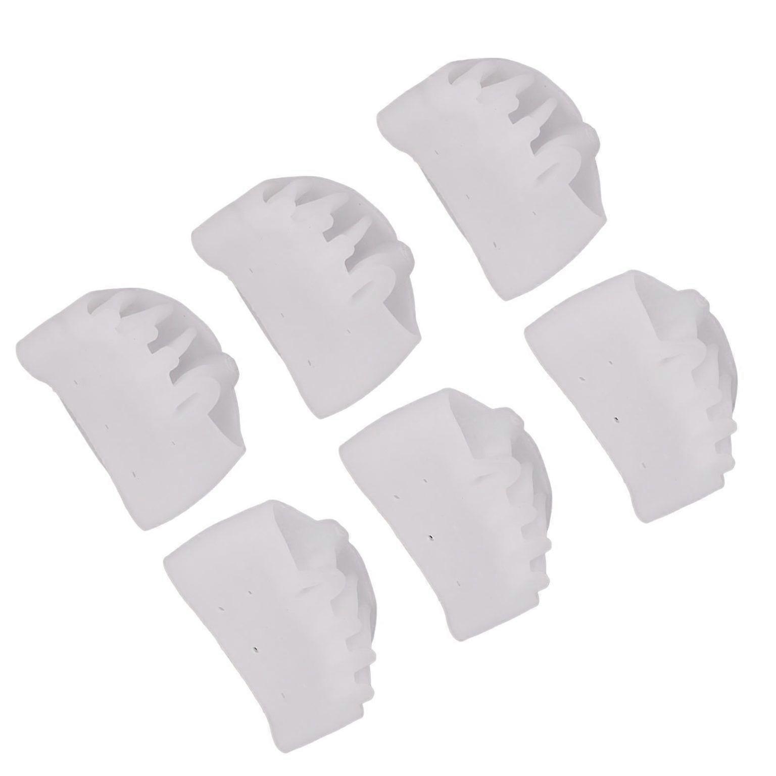 Silicone Toe Separator & Hammer Toe Corrector - Effective Toe Straighteners