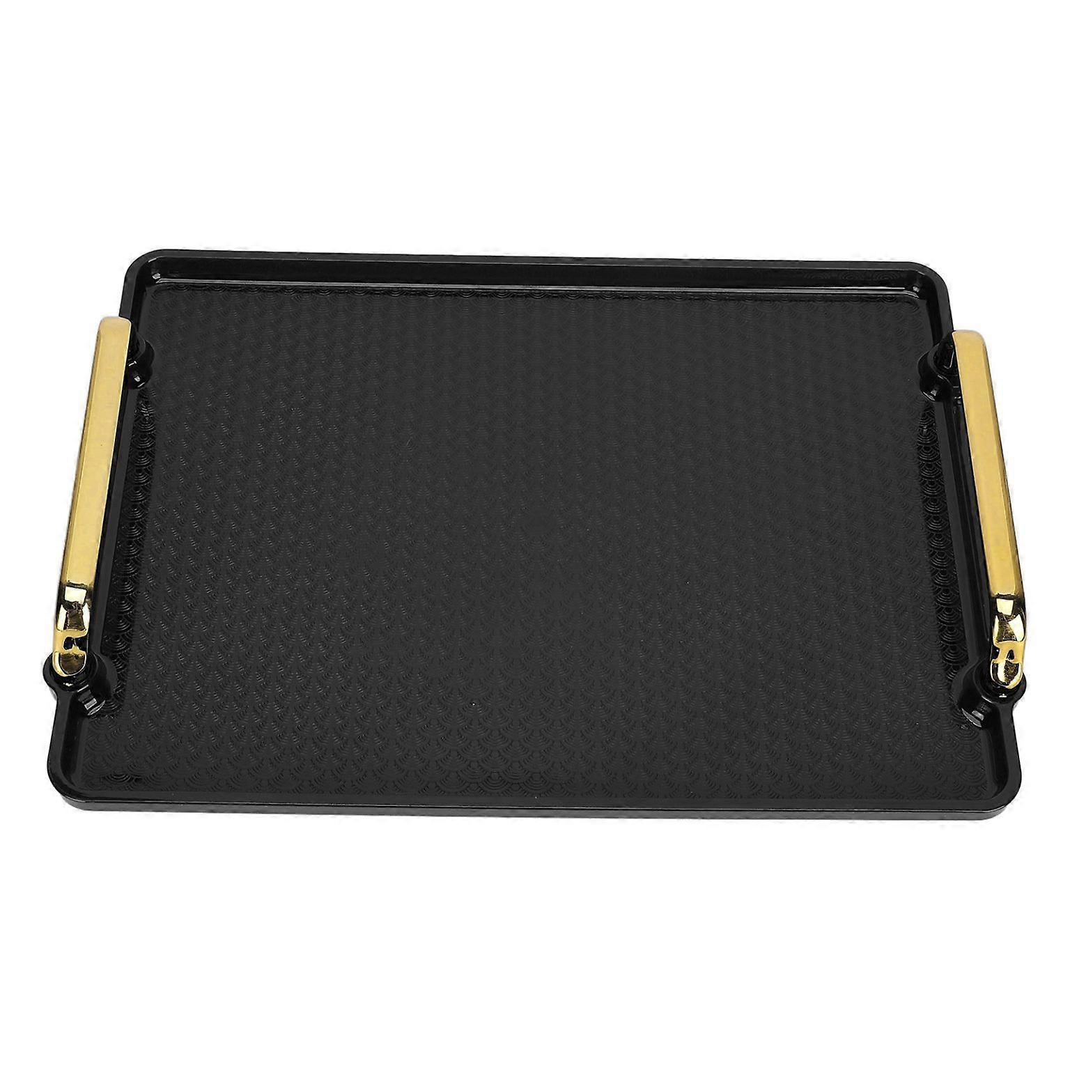 Elegant Decorative Serving Tray with 2 Handles