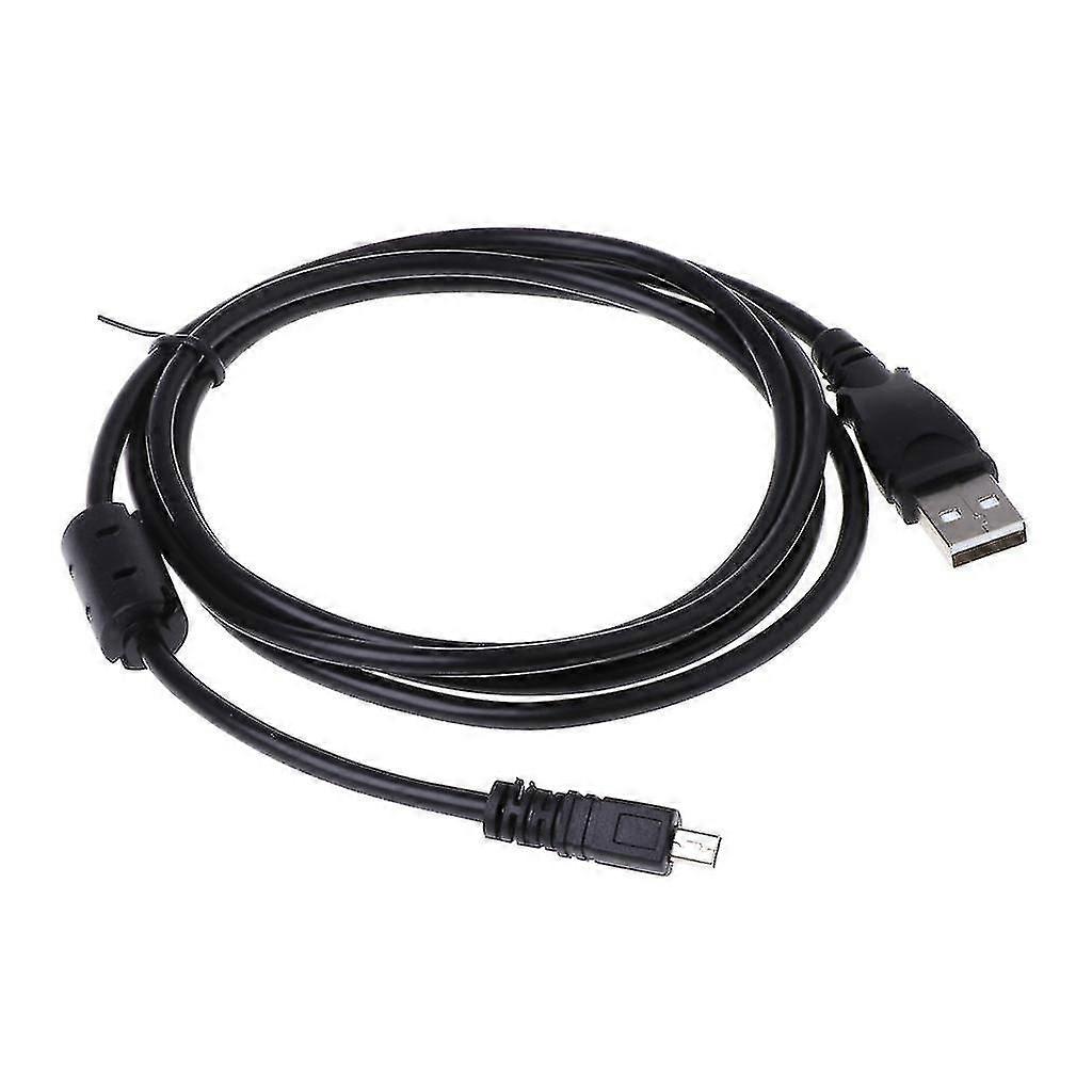 Camera USB Data Cable UC-E6 Cord 1.5m for Nikon Sanyo Pentax with Magnetic Ring - USB Data Cable for Cameras with UC-E6 Connector and Magnetic Ring