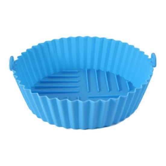 Silicone Air Fryer Pot Tray Prevents Residue BPA-Free Silicone Fryer Liner Replacement
