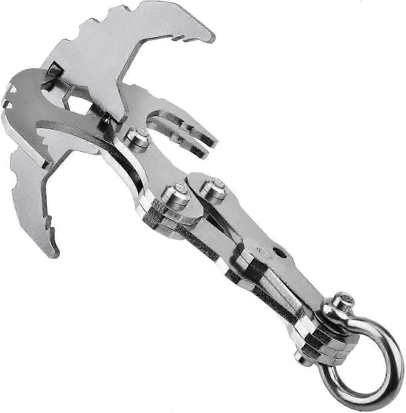 Grappling Hook Multi-Function Claw Hook Stainless Steel Outdoor Climbing Multi-Function Gravity Hook