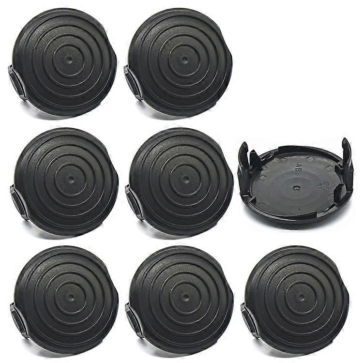 TLW-05 8Pcs Replacement Spool Cap Compatible For Harbor Freight Bauer 20115E-B Bauer Corded BAUER 5.5Amp 15 in Electric String Tri