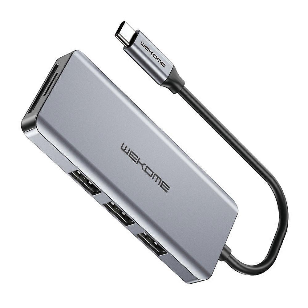 WK WP-U136 7 In 1 Type-C / USB-C Multifunctional Docking Station