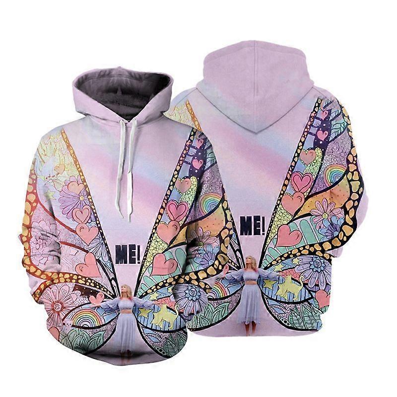 Taylorus Weifte trui digitale druk casual trui met capuchon