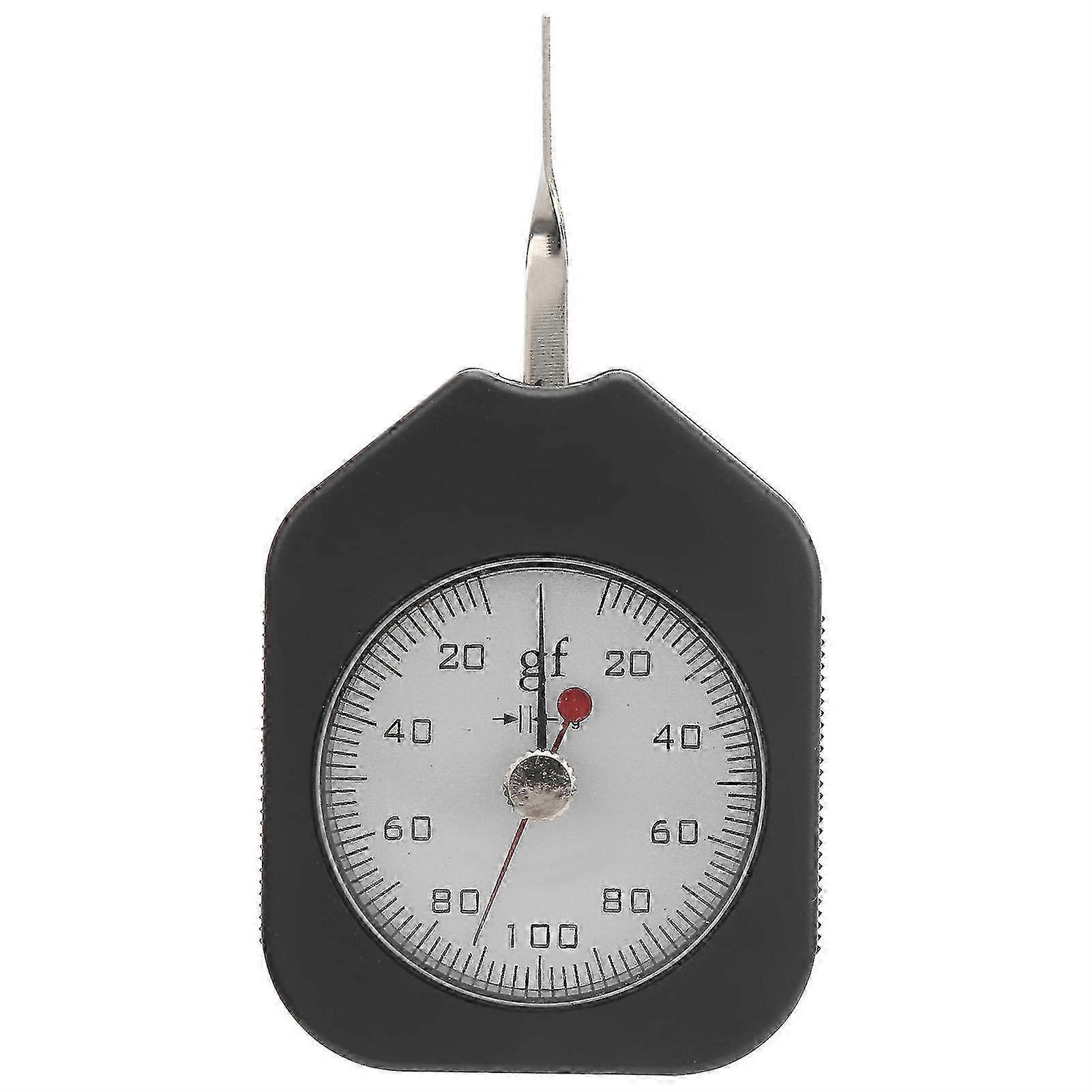 Seg1002 Zegarowy miernik napięcia Tester Kieszonkowy miernik siły Gram Podwójny wskaźnik 100g f26