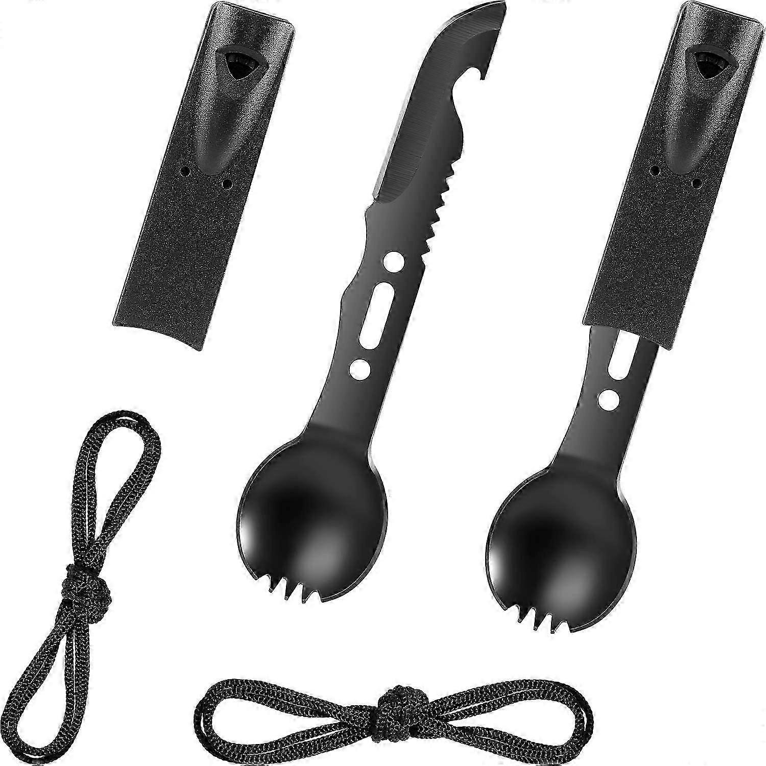 Pack Multifunctional Camping Spoon & Fork