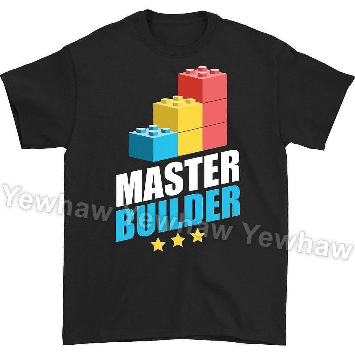 Master Builder Building Blocks Brick Builders Toys Gift T-shirt