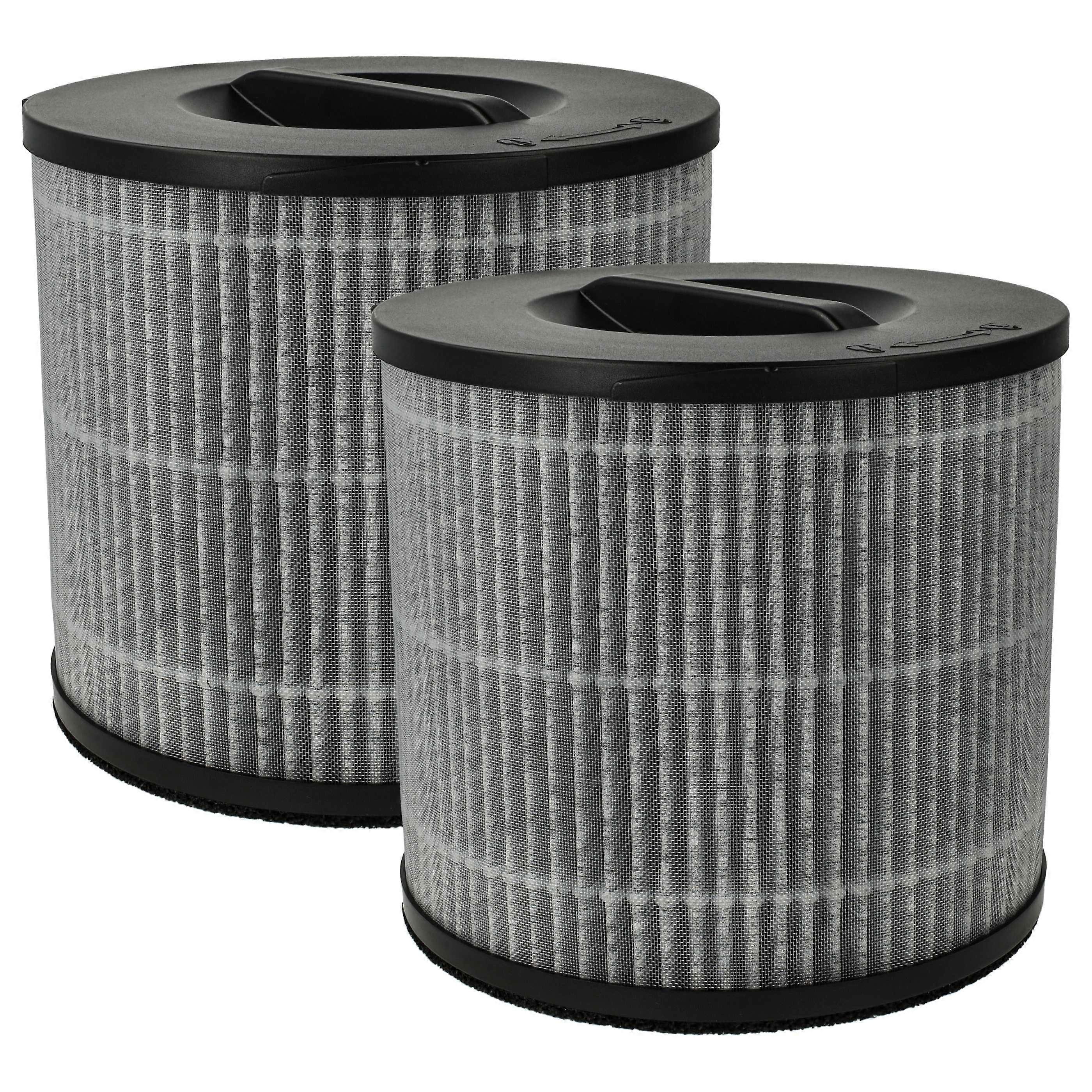 vhbw 2x H11 Filter Replacement for Steba 93-12-00 for Air Purifier - Replacement Filter with Integrated Activated Carbon Filter