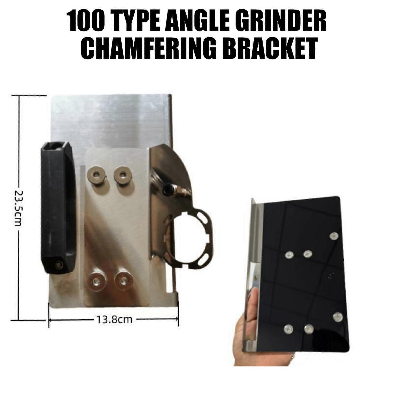 45°Tile Chamfering Tool Angle Grinders Stand for 100Type Angle Grinder Precise Cutting Smoothly Edges NonSlip Base