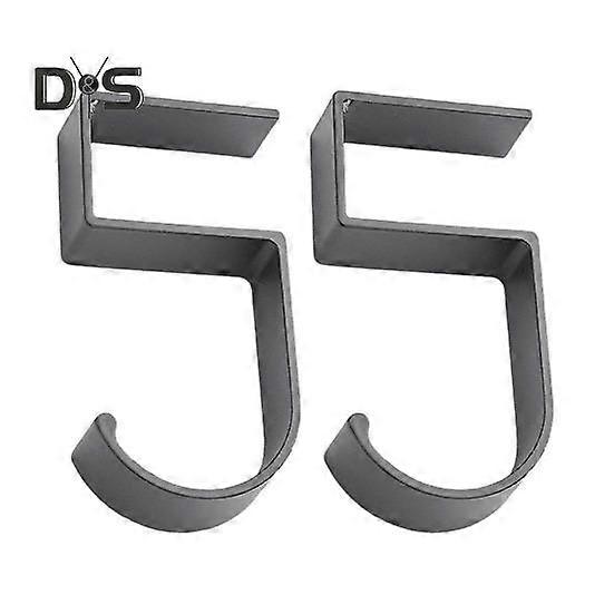 2 יחידות גרלנד גרב קולבים ווים שולחן חוזק גבוה עמיד חלודה קמין גרלנד קולבי גרב מחזיקי מנטל