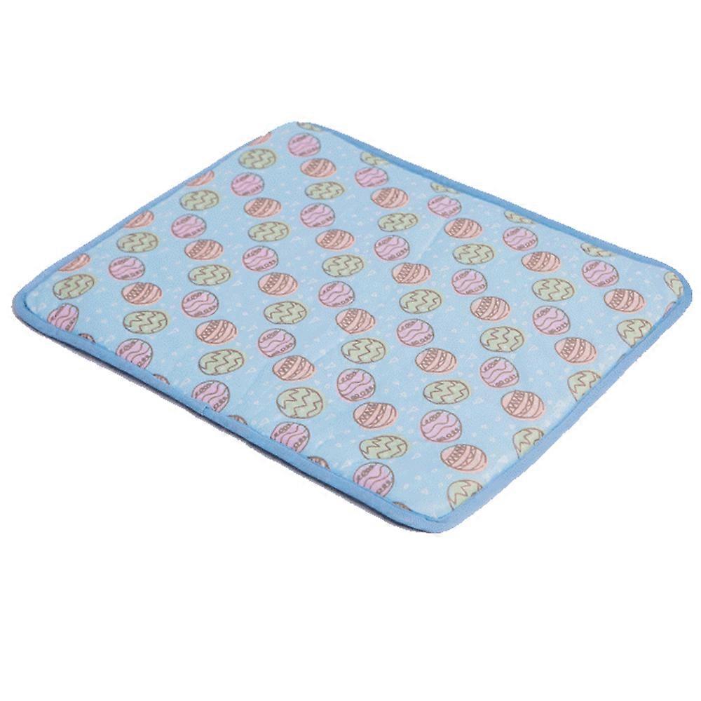 Cooling Mat, Self Cooling, Ice Silk, Washable, Foldable, for Dogs Cats