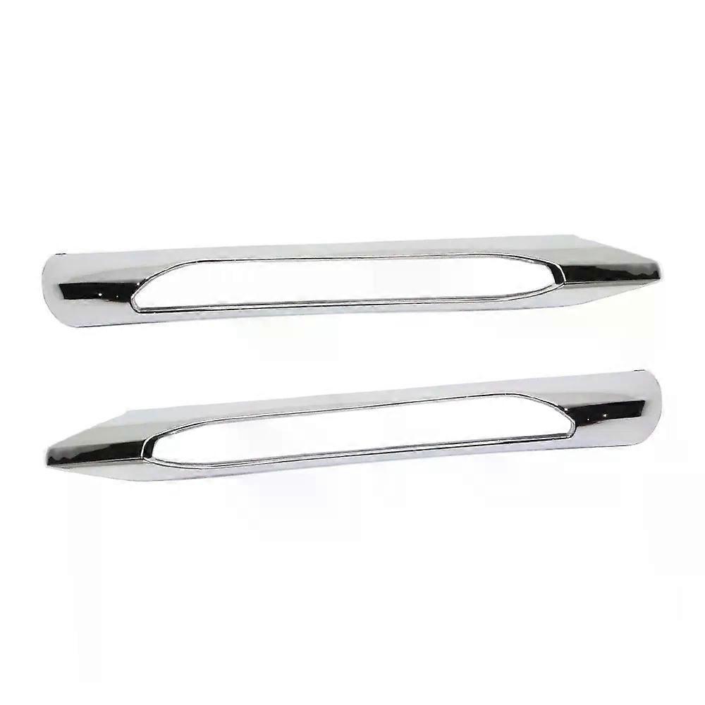 Car Front Bumper Grill Fog Light Grille Left & Right compatible for C250 C300 2012 2013 2014 2048853074 2048852974