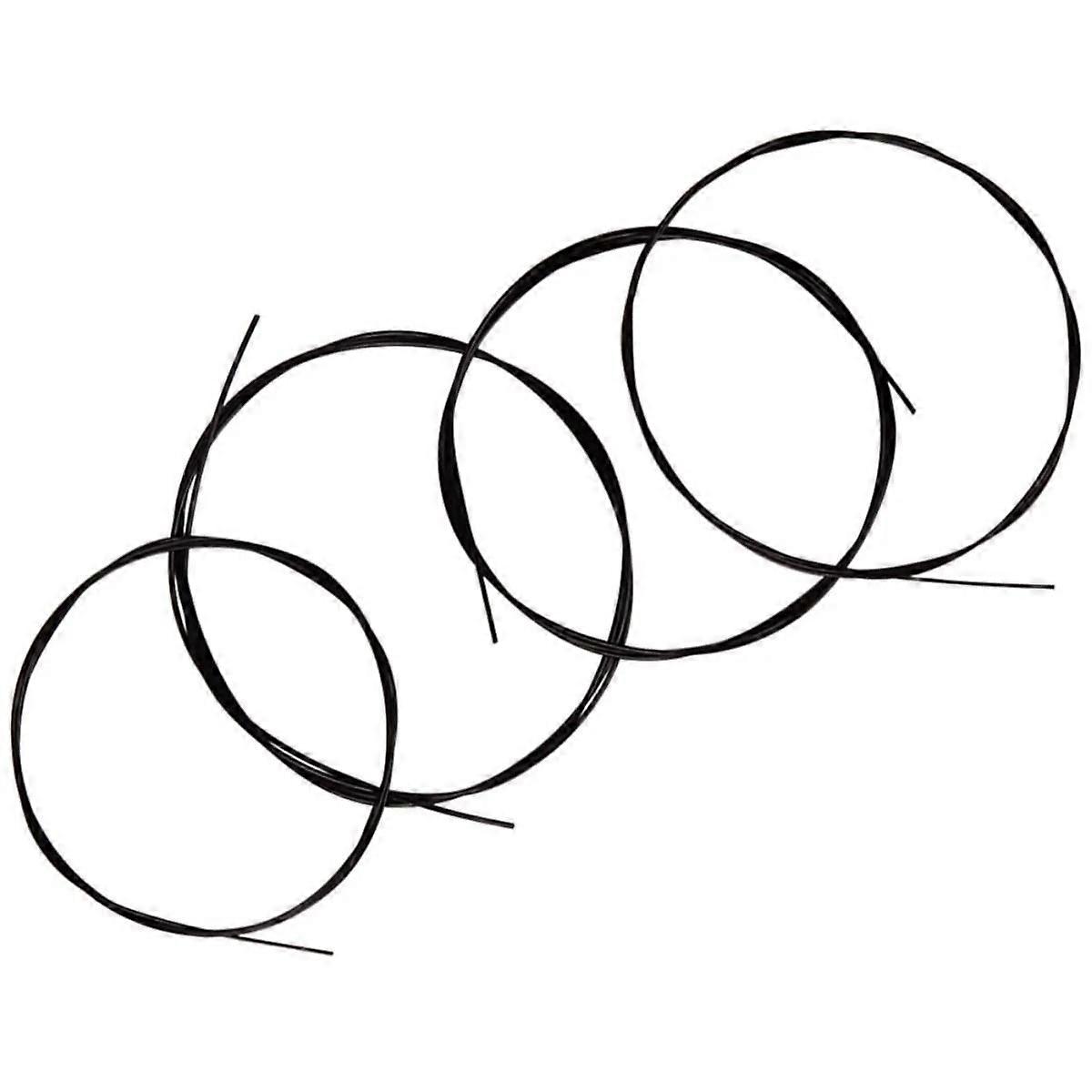 2025 New 4 Pcs Irin Transparent Nylon Strings Ukulele Maintenance Accessory Exquisite