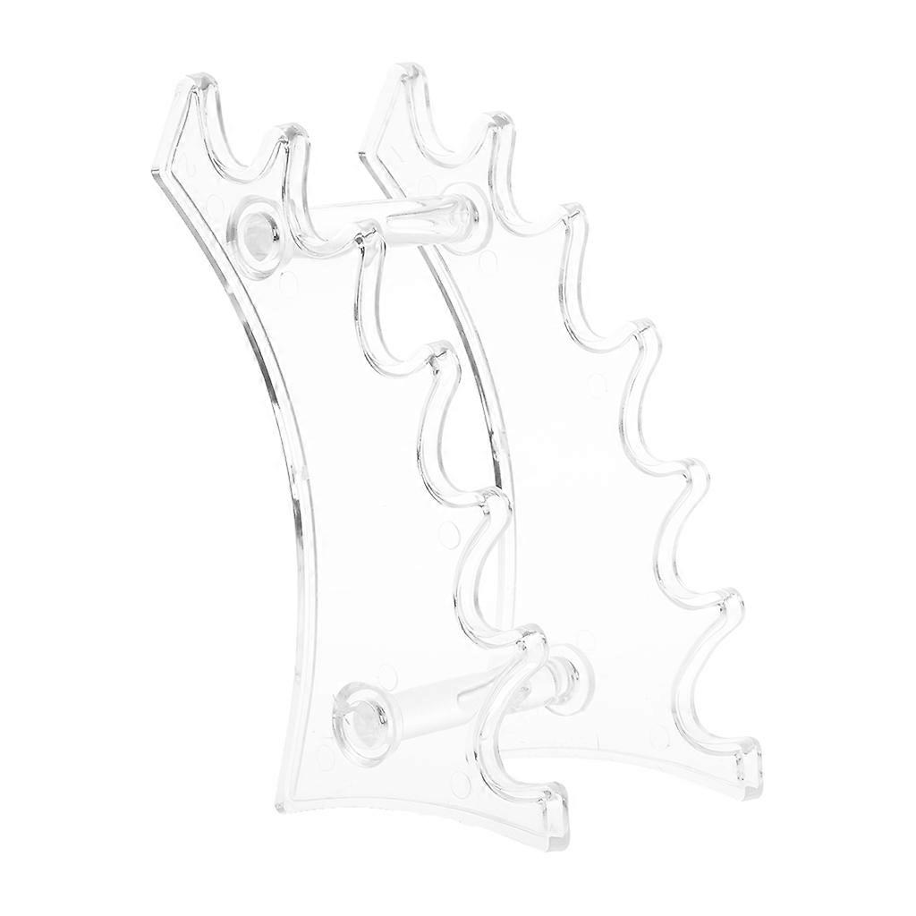 Make-up Pinsel Lidschatten Bleistift Stift Display Stand 6 Räume Rack Organizer Halter Klar