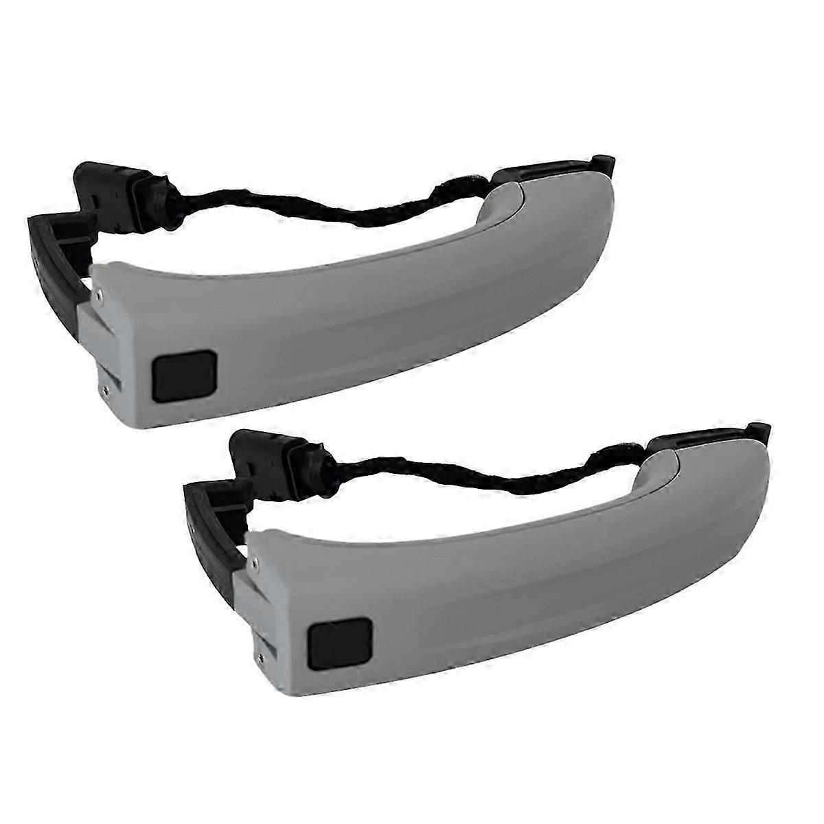 2Pcs 4L0837205B Smart Outside Door Handle for 2007-2015 4L0837207A 4L0 837 205B Exterior Door Handle W/KeyP2025041100855