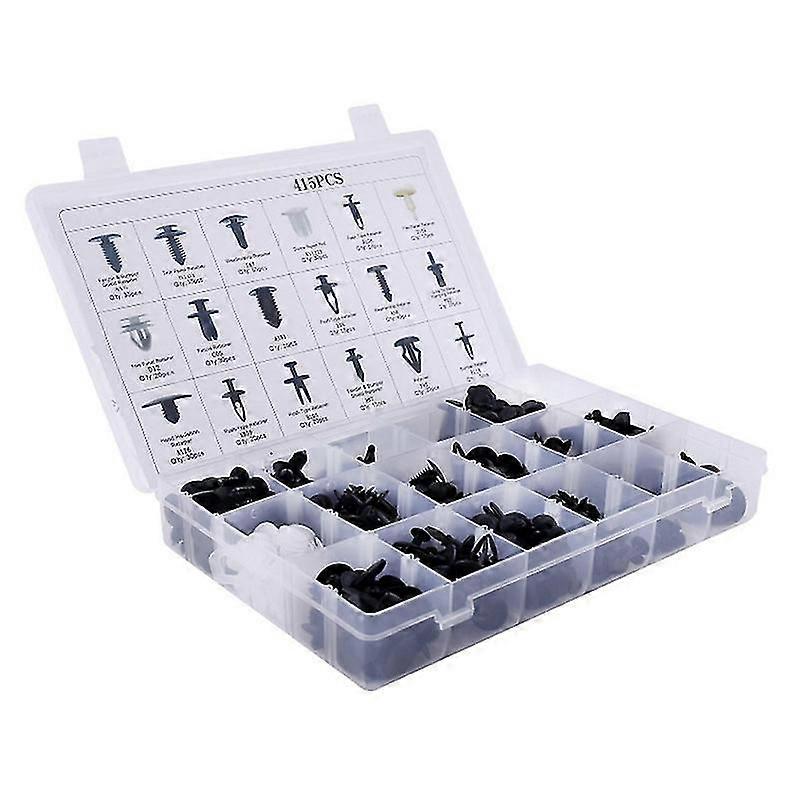 Car Retainer Kit Plastic Fastener Rivet Clips